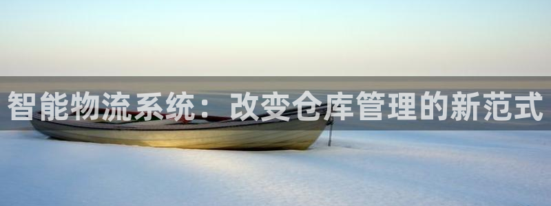 豪门国际链接来一个：智能物流系统：改